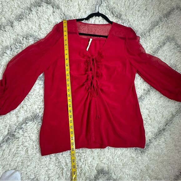 Oonagh by Nanette Lepore 100% silk - Picture 8 of 9